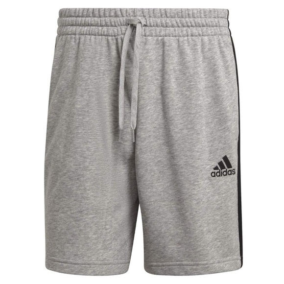 ADIDAS • Men’s Heather Grey Multi Sport Training Essential Shorts - Picture 1 of 7